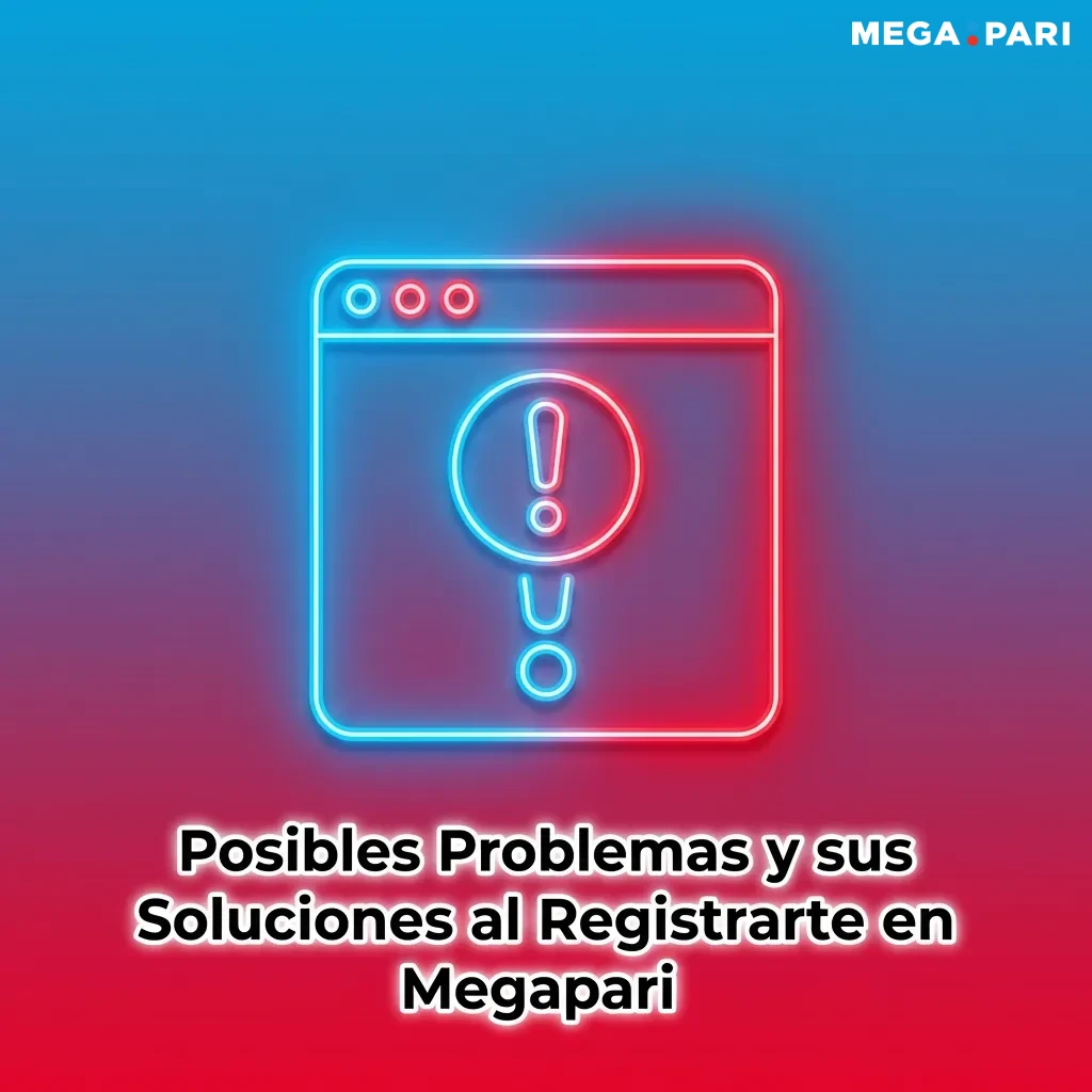 Table showing common Megapari registration problems and their solutions, including SMS codes, email errors, and currency issues.